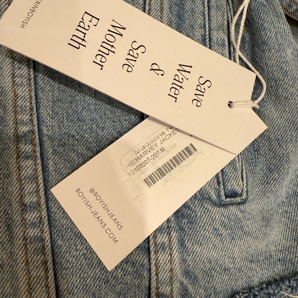 Boyish sz Med Denim jacket - Picture 3 of 3